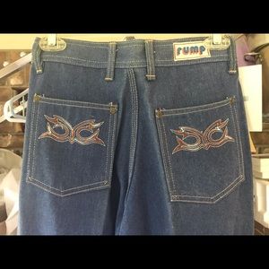 NWT Rump Jeans vintage 1970s 25” waist NEW RUMP